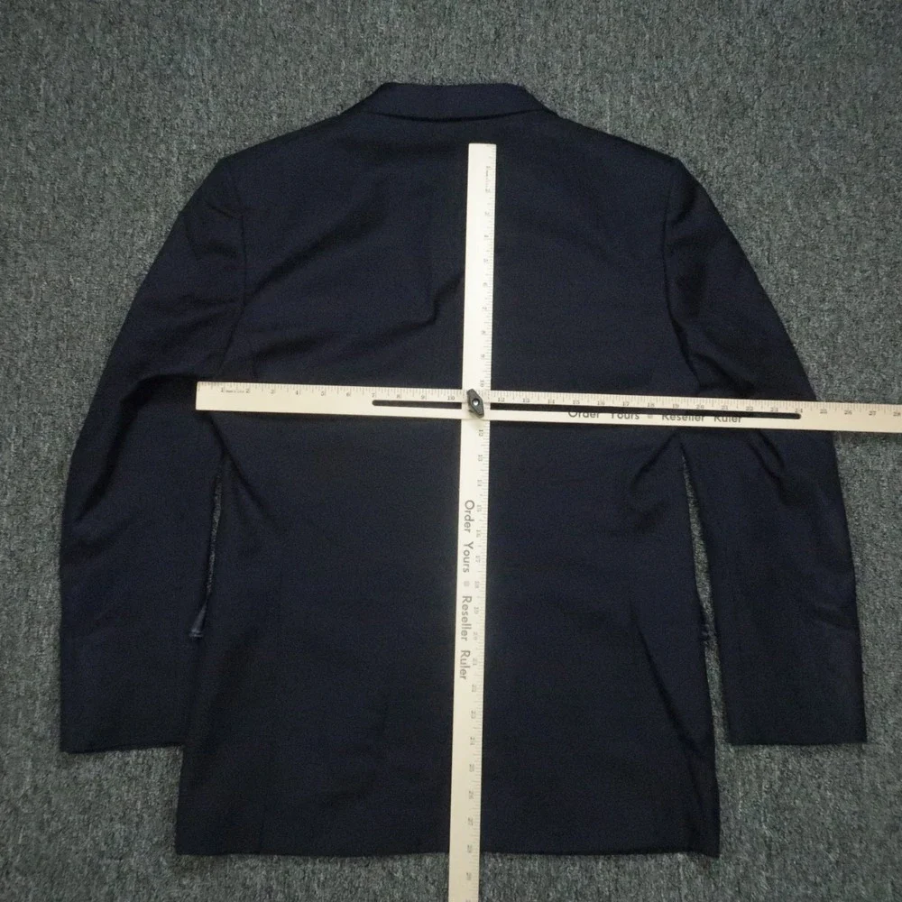 Suitsupply Jacket Mens 38R Blue Vitale Barberis Canonico Pure Wool Super 110s‎